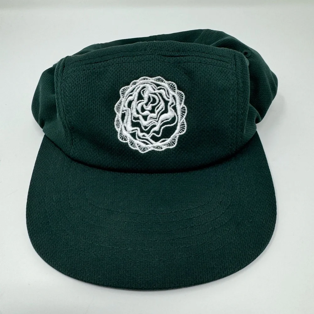 Unisex Adjustable Hat‎ Green White Emblem